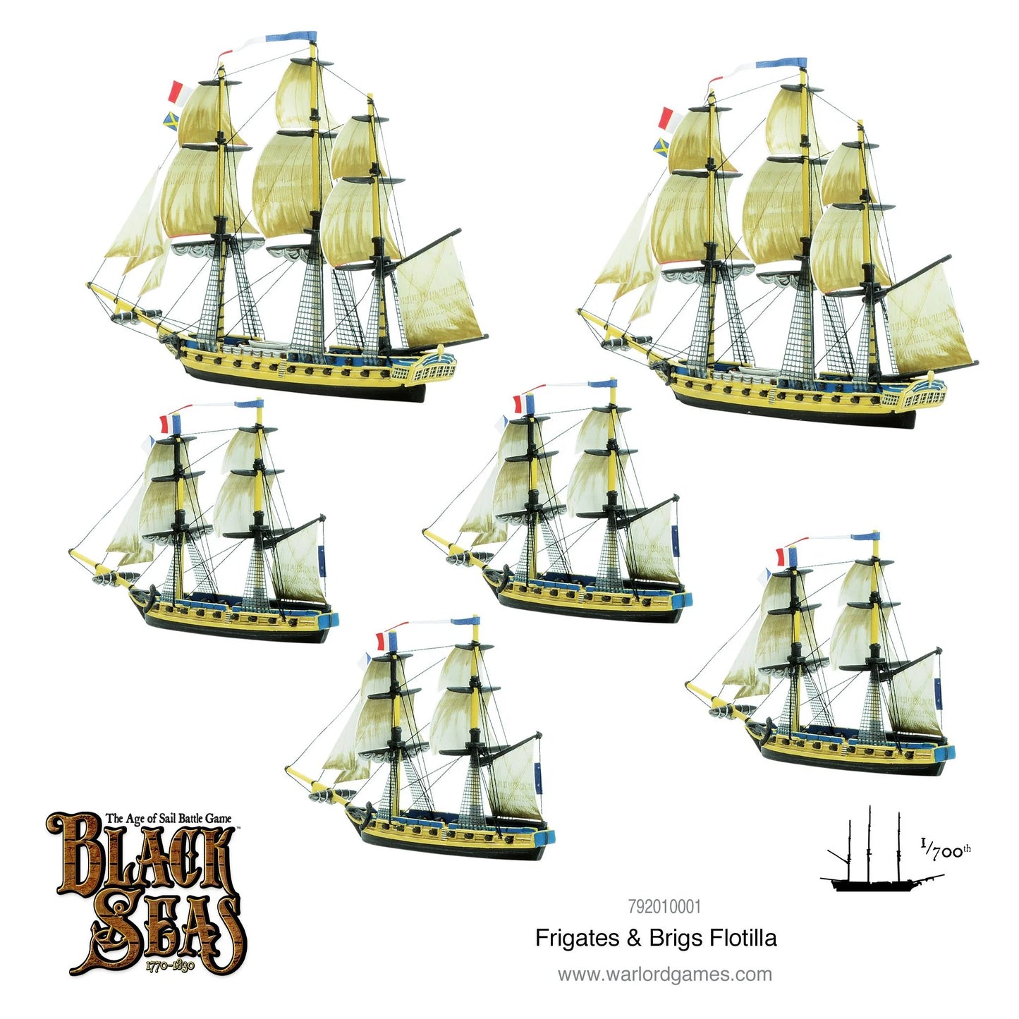 Black Seas: Frigates & Brigs Flotilla (1770 - 1830) - EN - 792010001