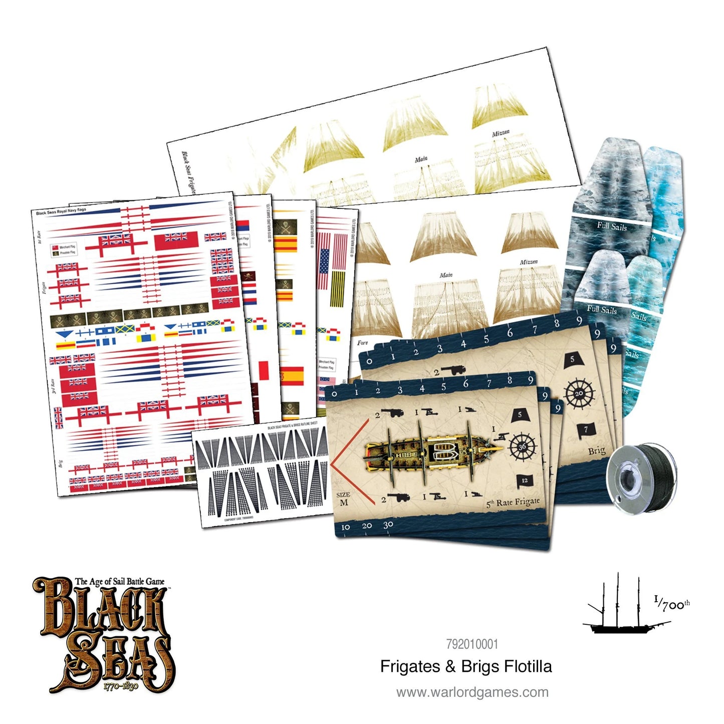 Black Seas: Frigates & Brigs Flotilla (1770 - 1830) - EN - 792010001