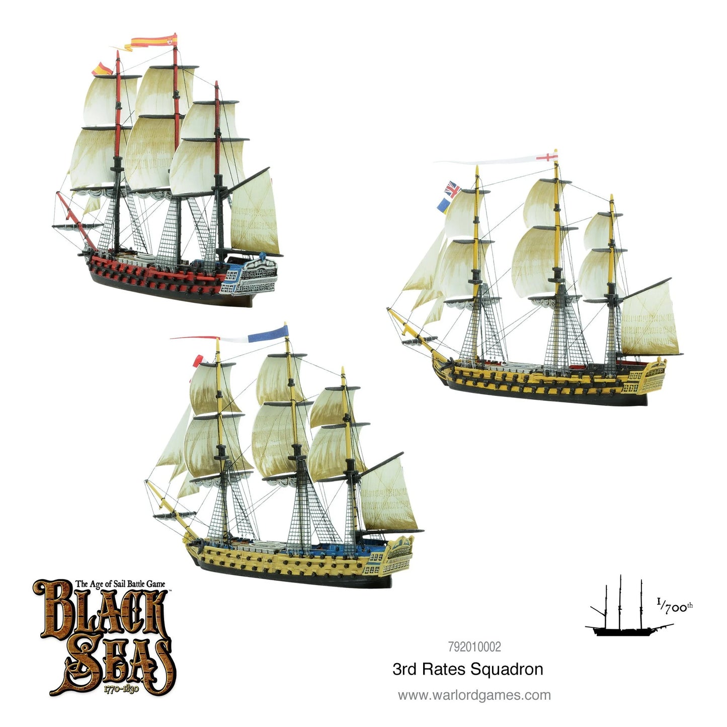 Black Seas: 3rd Rates Squadron (1770 - 1830) - EN - 792010002