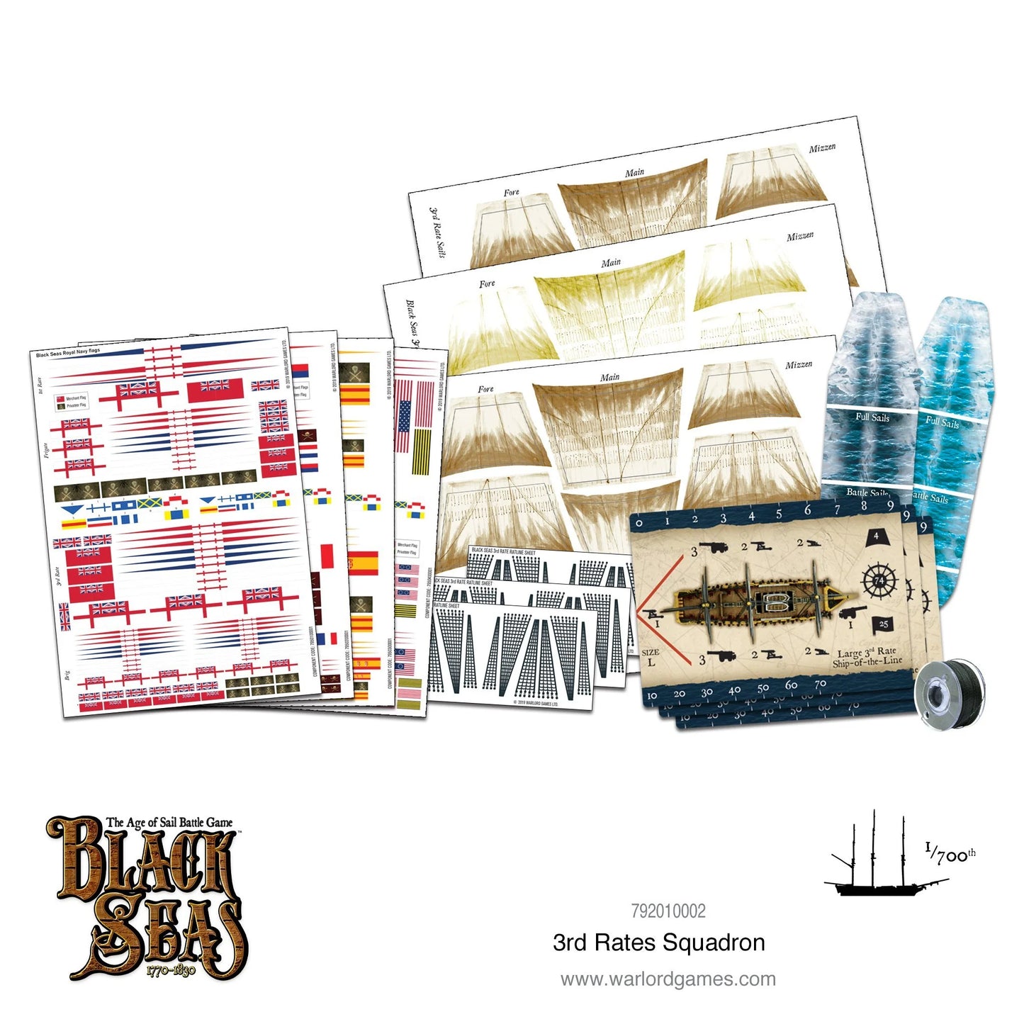 Black Seas: 3rd Rates Squadron (1770 - 1830) - EN - 792010002