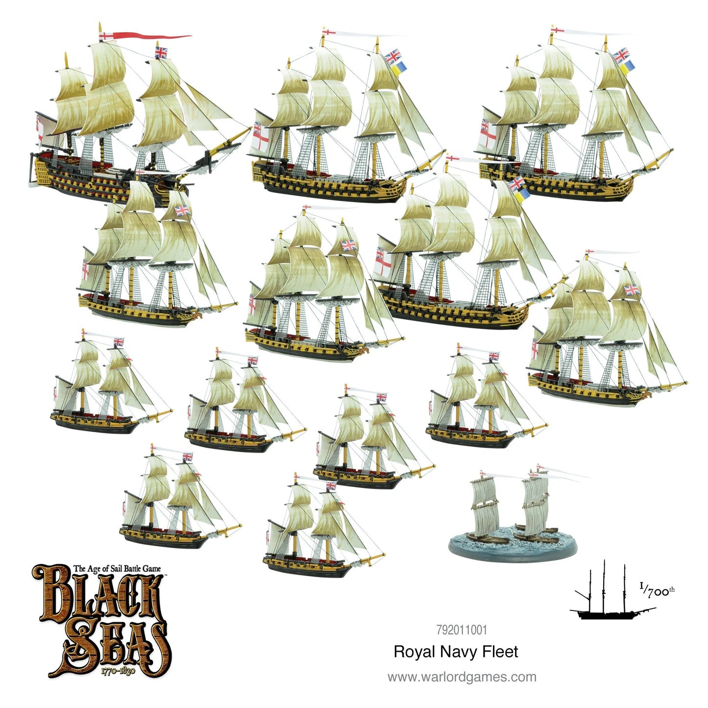 Black Seas: Royal Navy Fleet (1770 - 1830) - EN - 792011001