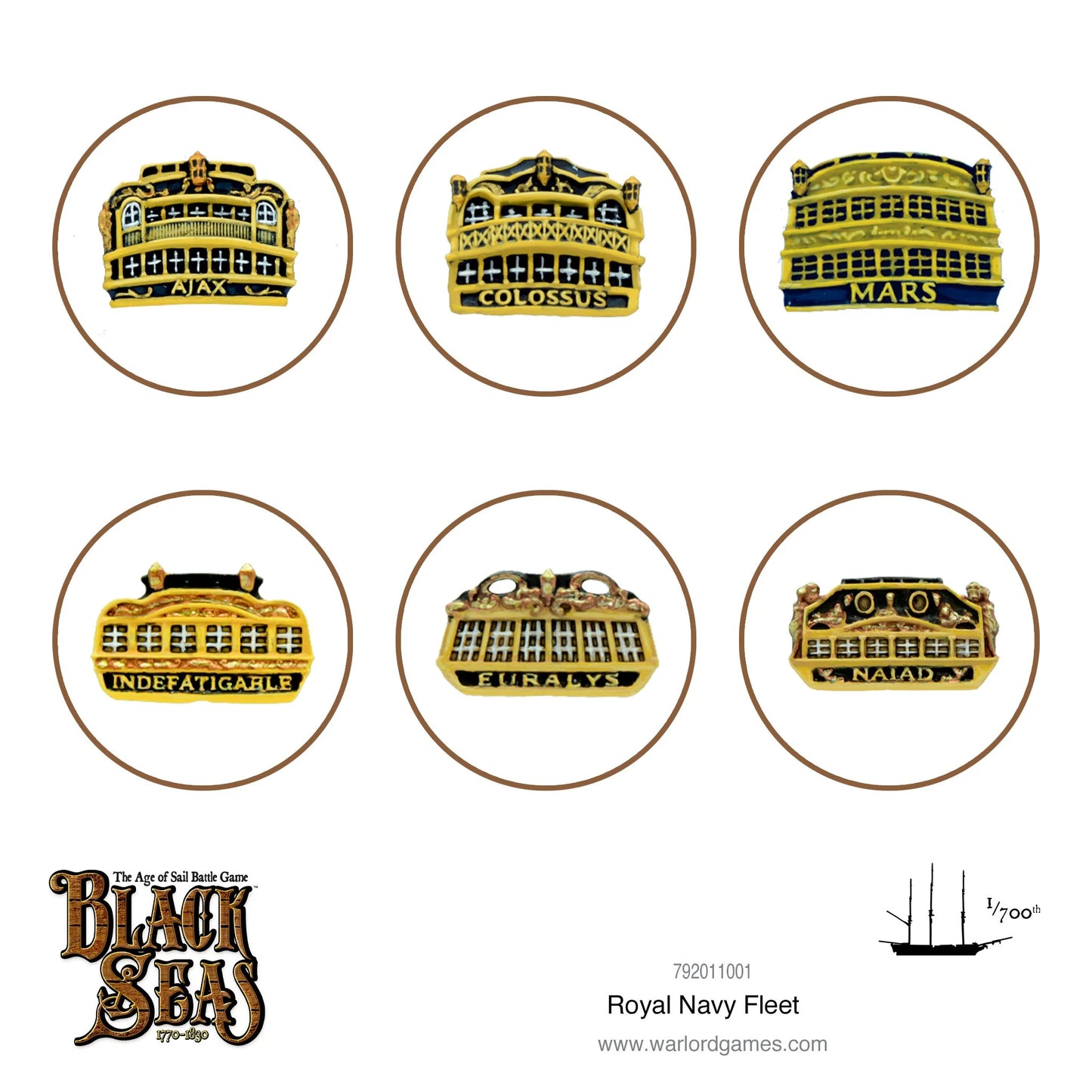 Black Seas: Royal Navy Fleet (1770 - 1830) - EN - 792011001