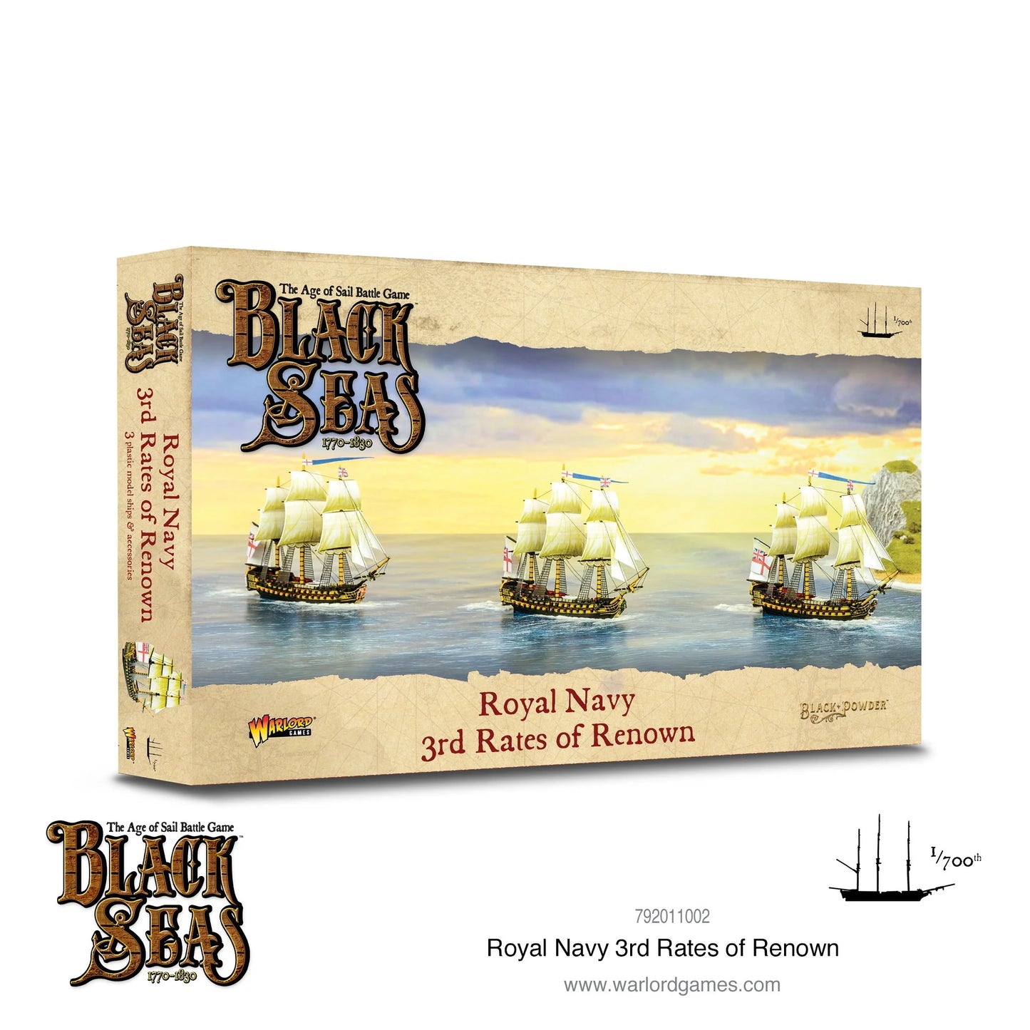 Black Seas: Royal Navy 3rd Rates of Renown - 792011002