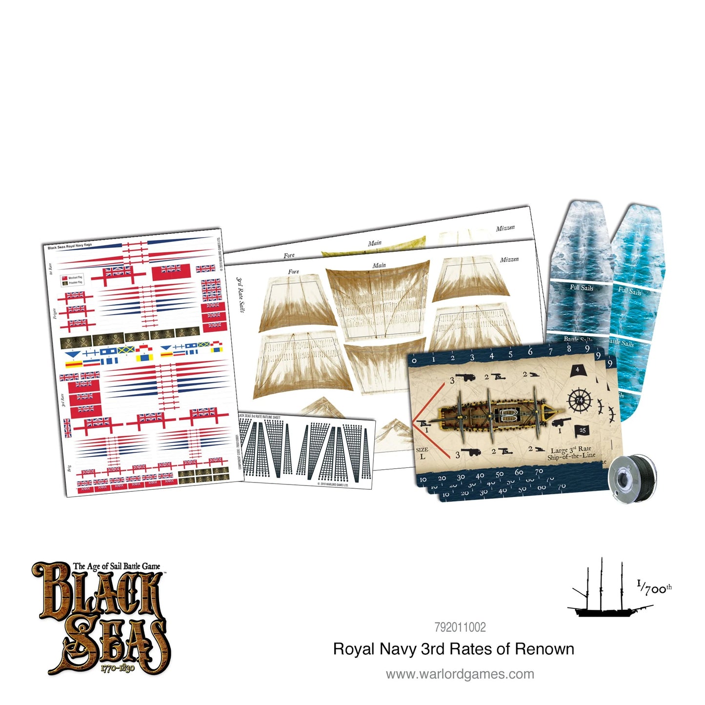 Black Seas: Royal Navy 3rd Rates of Renown - 792011002