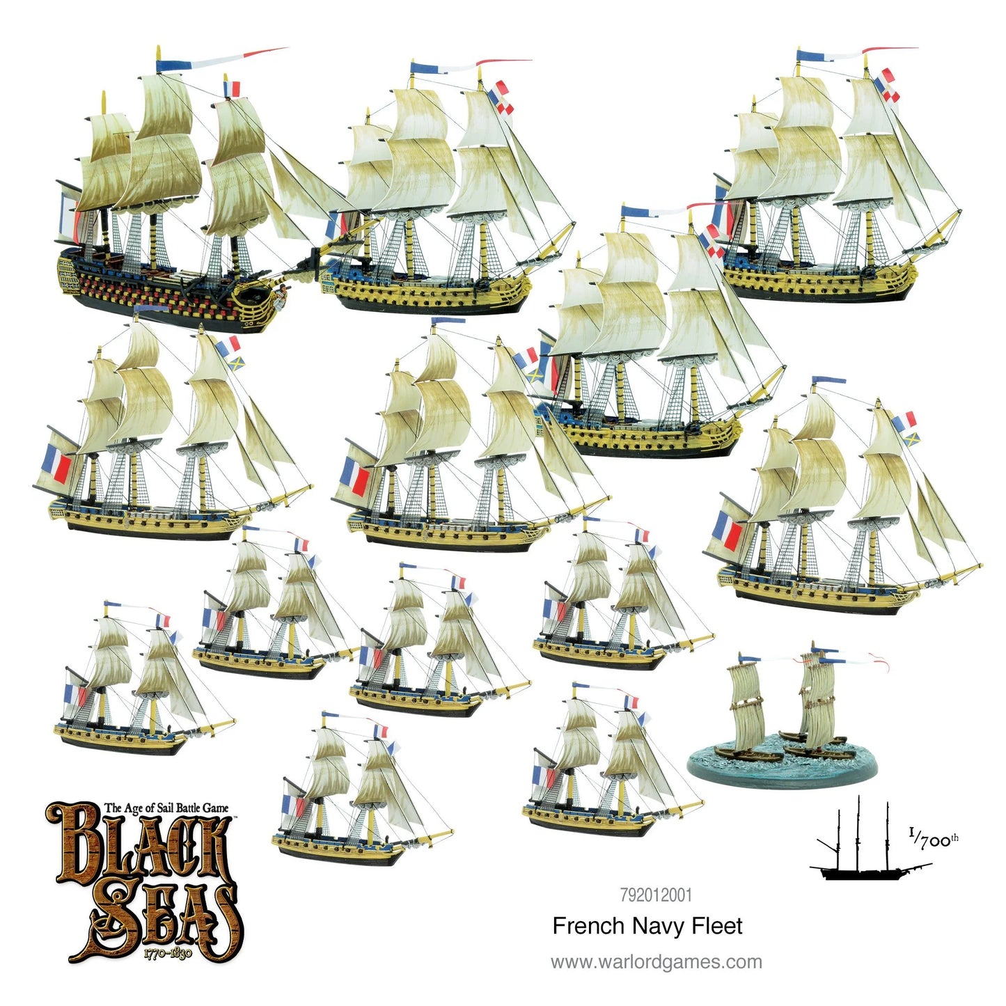 Black Seas: French Navy Fleet (1770 - 1830) - EN - 792011001