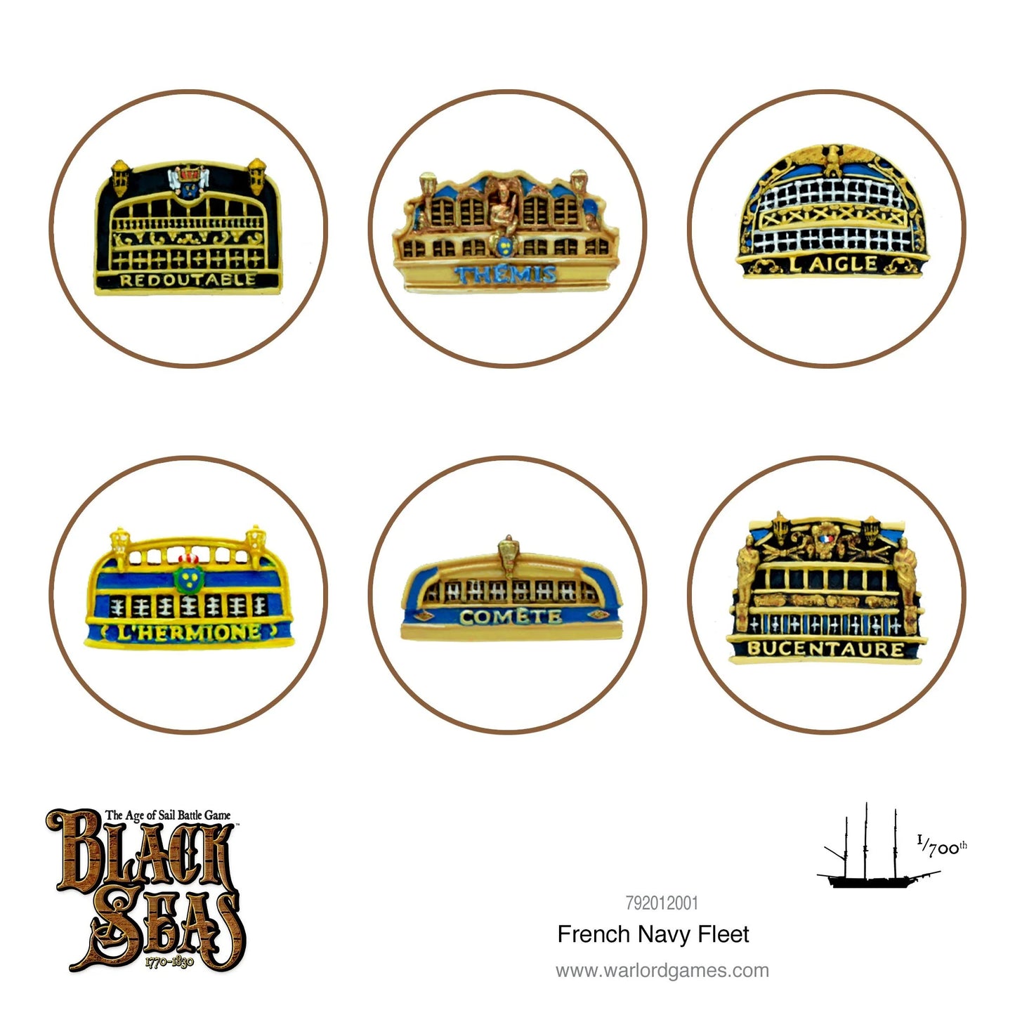 Black Seas: French Navy Fleet (1770 - 1830) - EN - 792011001