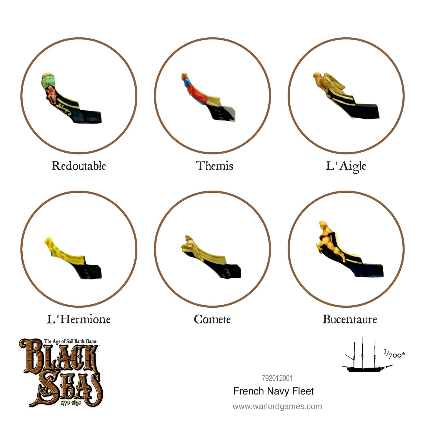 Black Seas: French Navy Fleet (1770 - 1830) - EN - 792011001