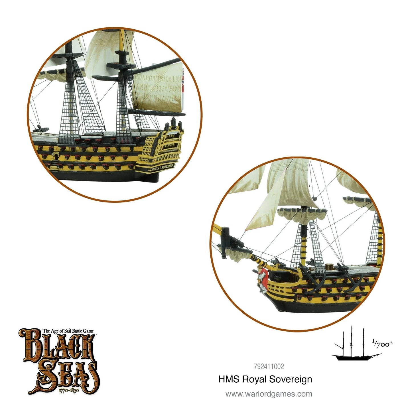 Black Seas: HMS Royal Sovereign - 792411002