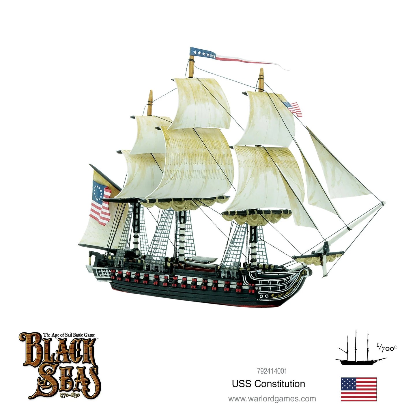 Black Seas - USS Constitution - 792414001