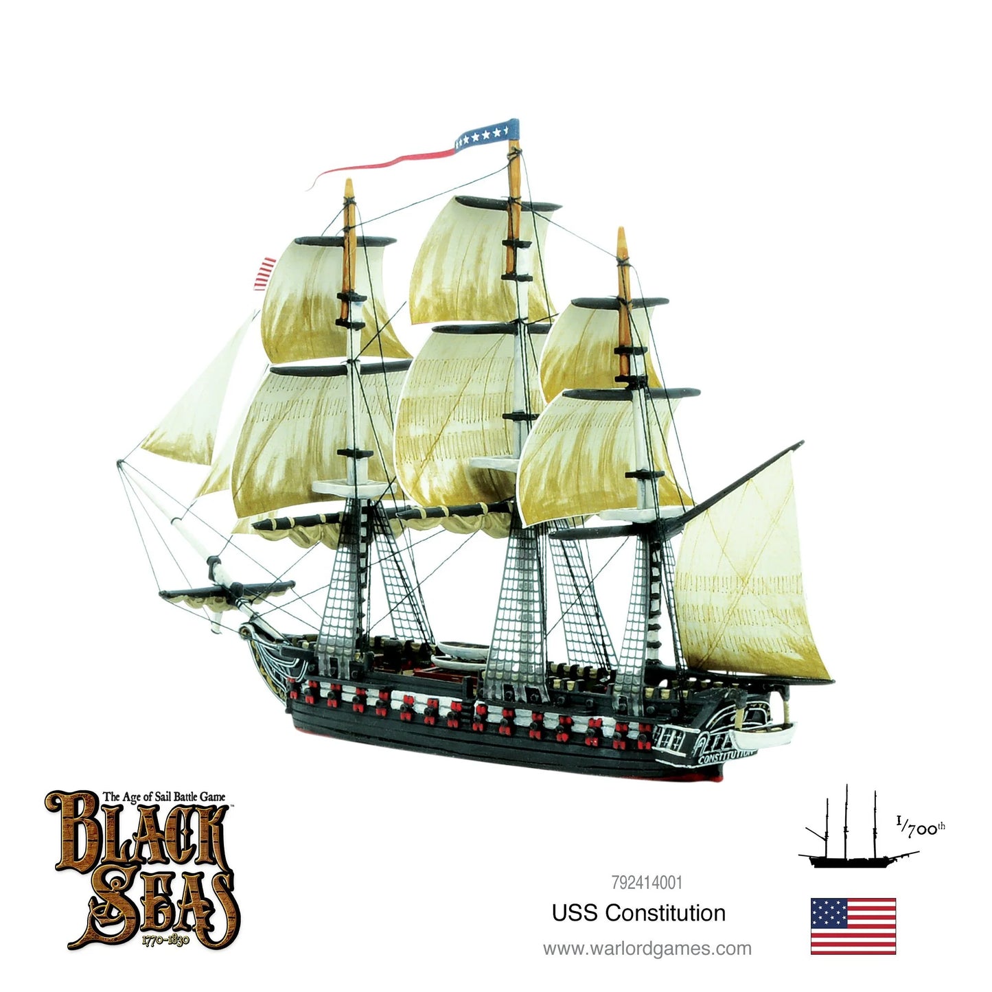 Black Seas - USS Constitution - 792414001