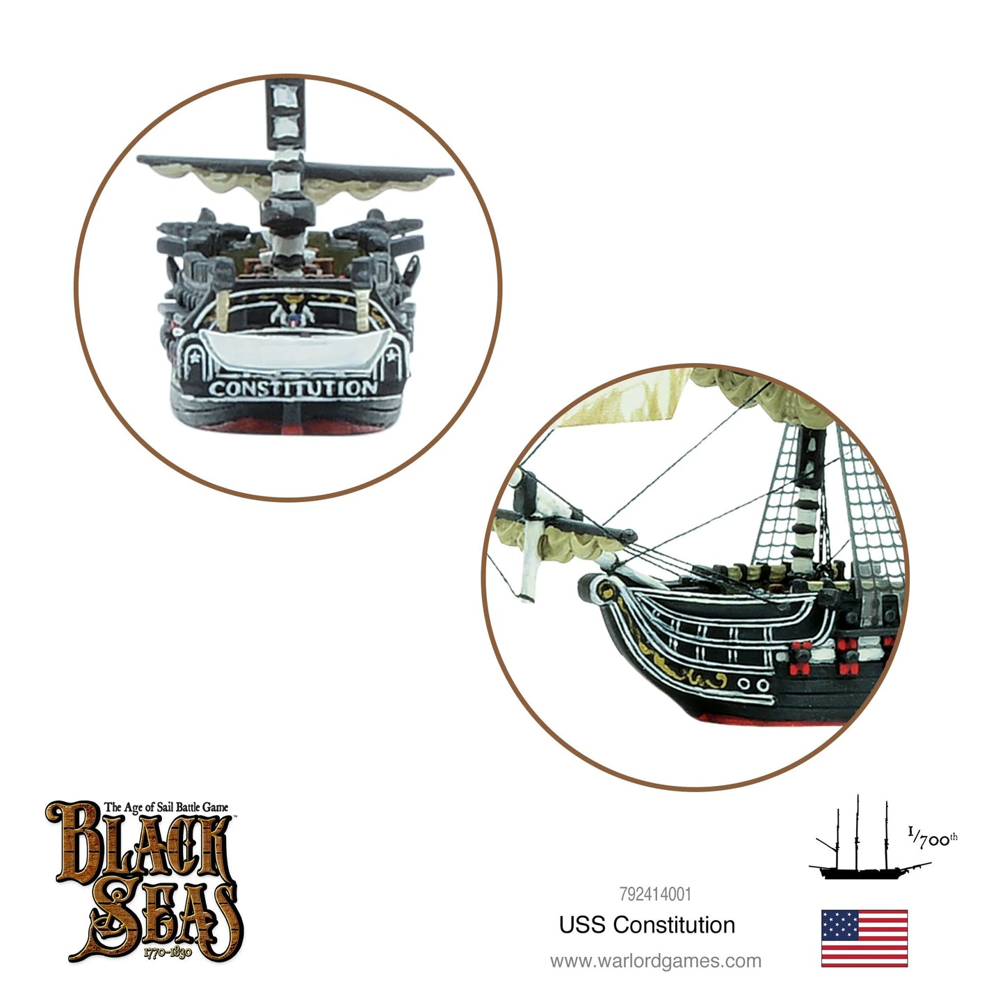 Black Seas - USS Constitution - 792414001