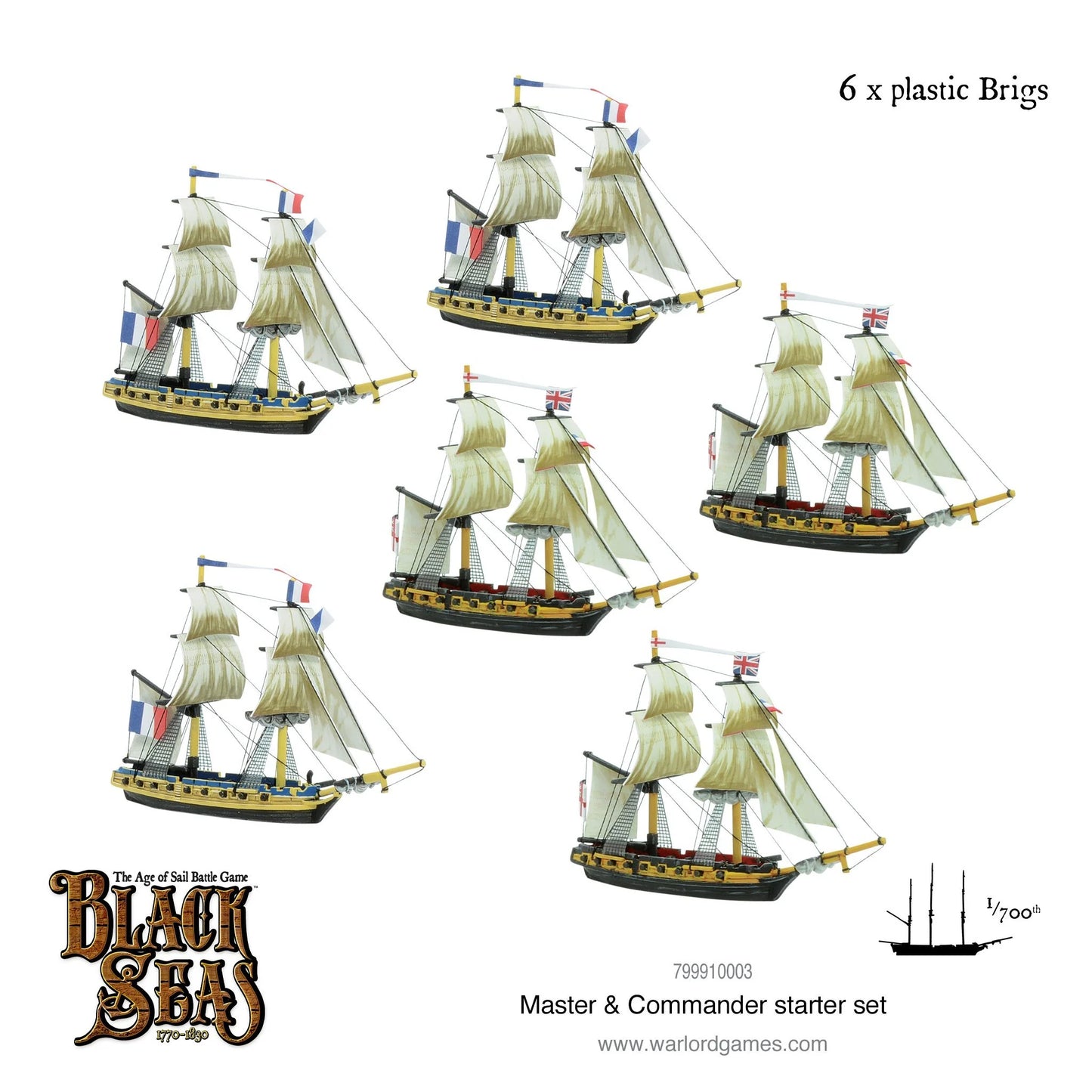 Black Seas - Master & Commander Starter Set - 791510001