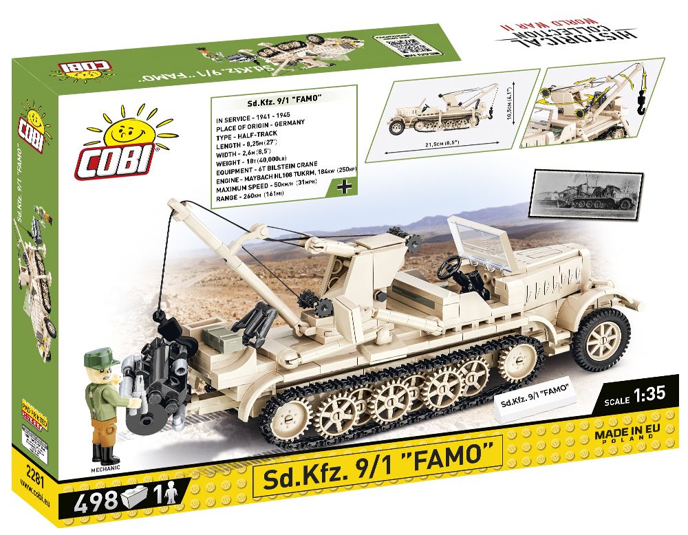 Cobi 2281 - Historical Collection -  Sd.Kfz. 9/1 Famo