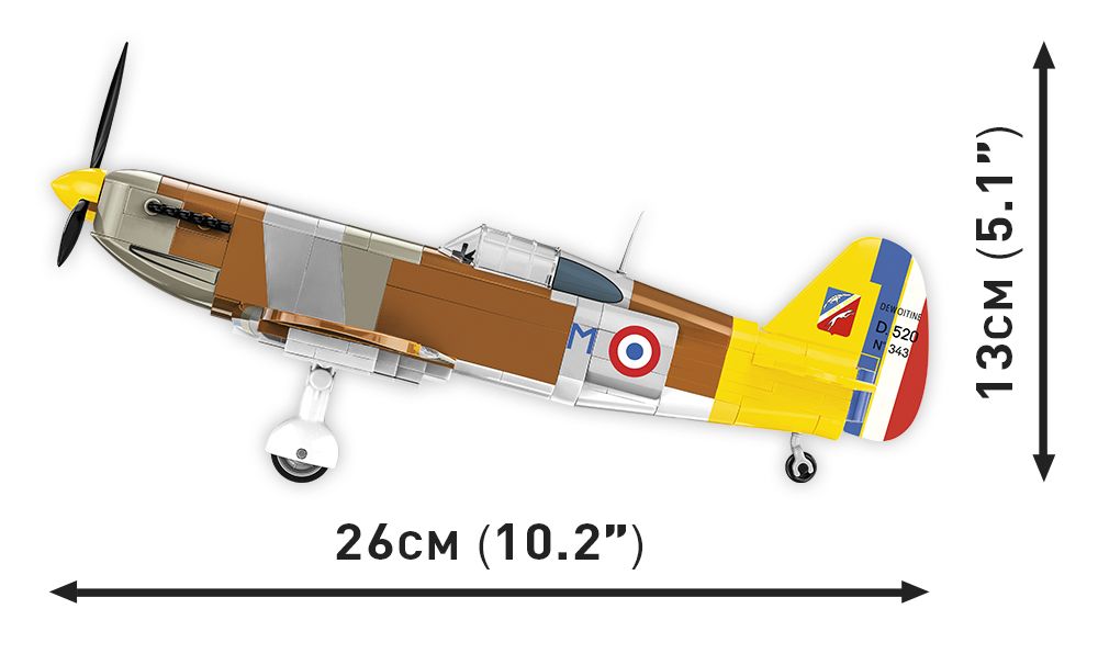 Cobi 5734 - Historical Collection - Dewoitine D.520