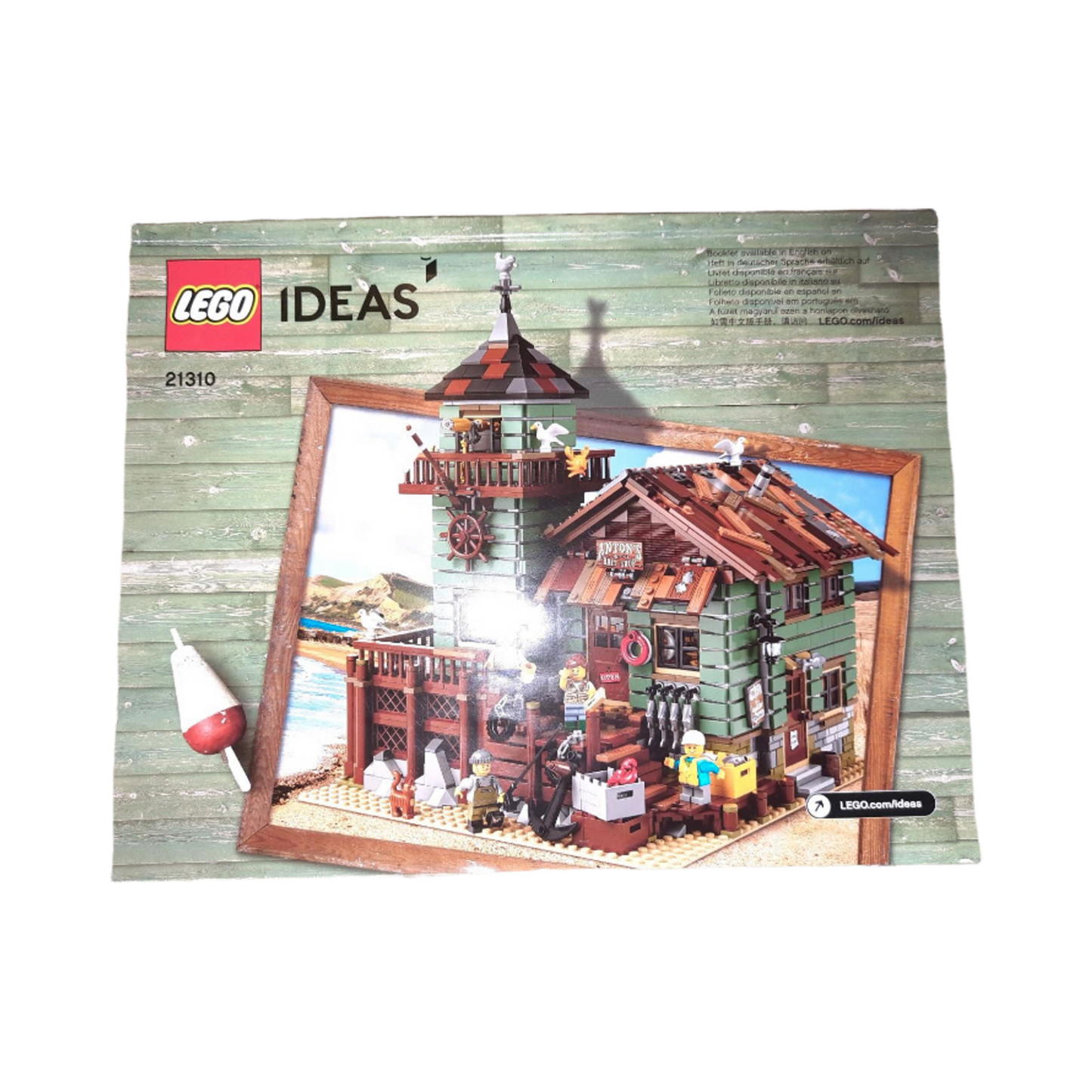 LEGO® Ideas 21310 Alter Angelladen - gebraucht mit Figuren und BA - komplett 100% TOP