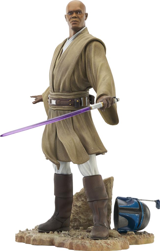 Gentle Giant - Star Wars Premier Collection Aotc Mace Windu Statue 1/7