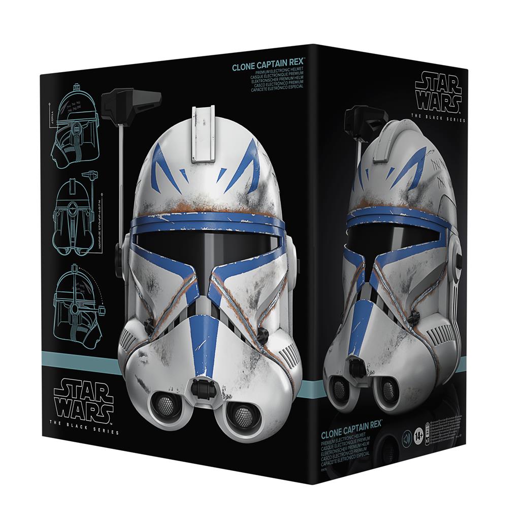 Star Wars The Black Series Clone Captain Rex Helmet