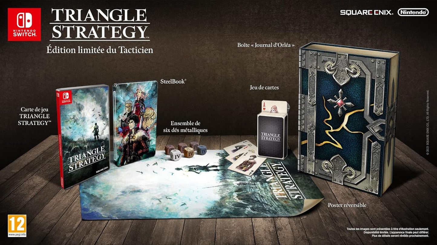 Nintendo Switch Triangle Strategy Tactician's Limited Edition