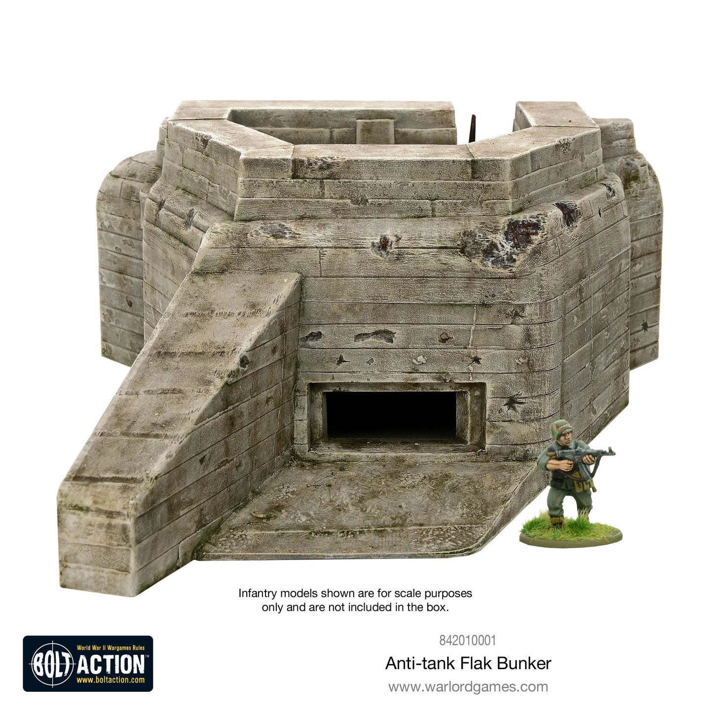 Bolt Action 2 Scenery Flak Bunker - EN - 842010001