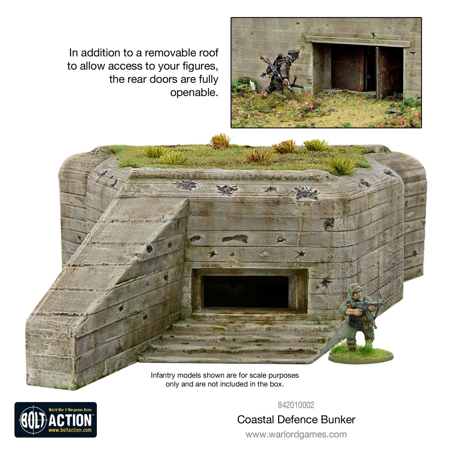 Bolt Action - Scenery Coastal Defence Bunker - 842010002