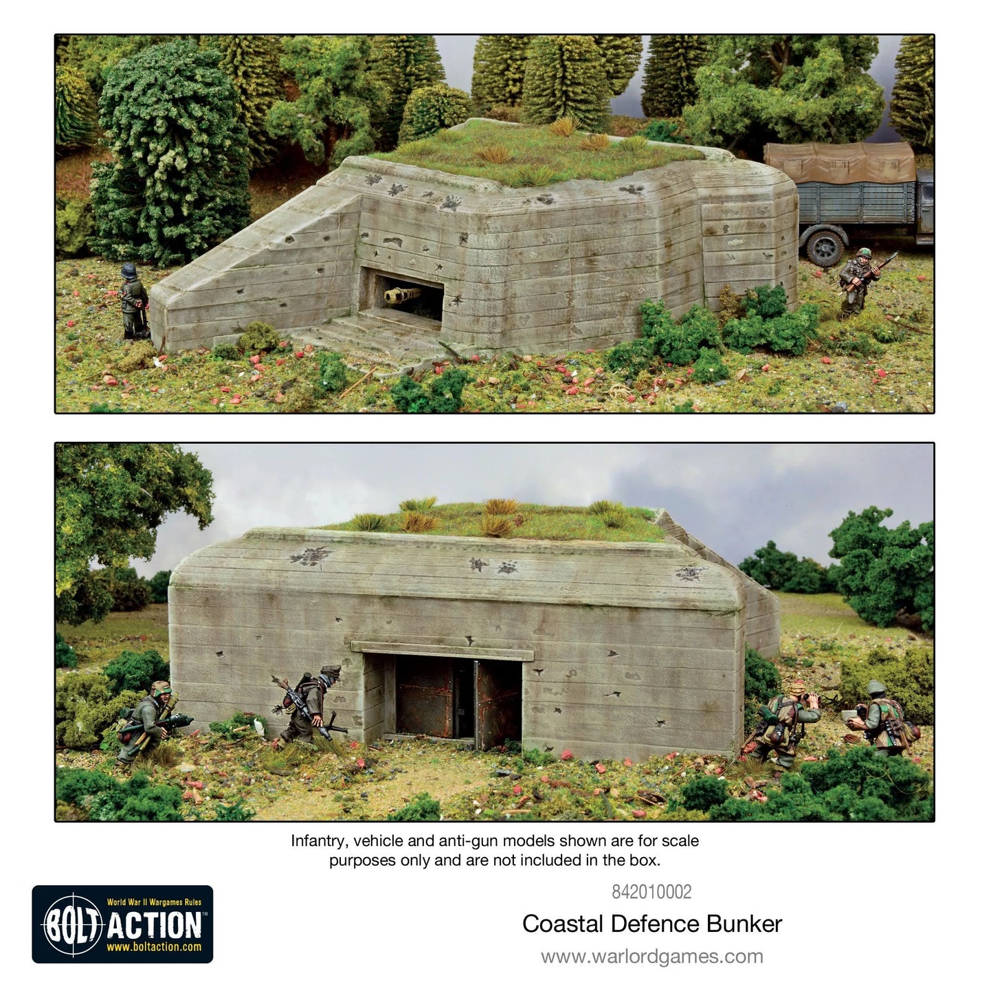 Bolt Action - Scenery Coastal Defence Bunker - 842010002