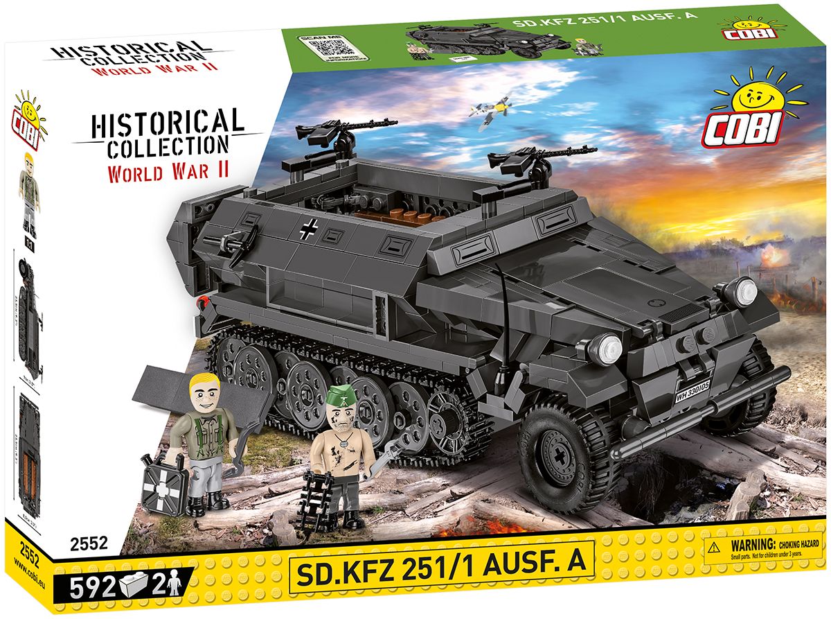 Cobi 2552 - Historical Collection - Sd.Kfz.251/1 Ausf. A