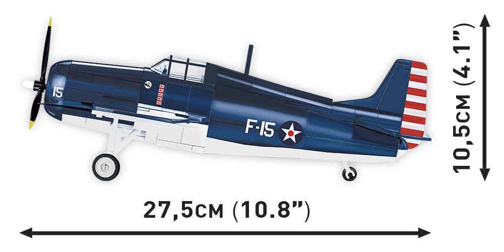 Cobi 5731 - Historical Collection - F4F Wildcat - Northrop Grumman