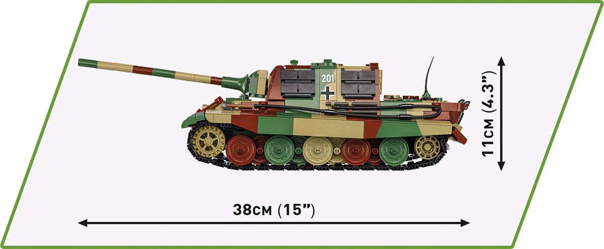 Cobi 2580 - Historical Collection - Sd.Kfz. 186 - Jagdtiger