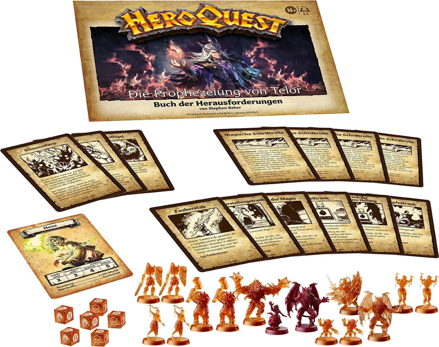 Avalon Hill HeroQuest Prophecy of Telor Quest Pack - DE