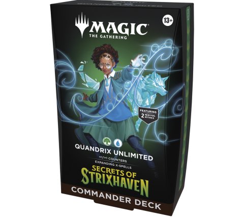 MtG - Secrets of Strixhaven Quandrix unlimited Commander Deck - EN