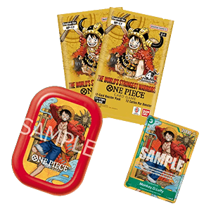 One Piece Tin Pack Vol.3 Luffy Tin V1