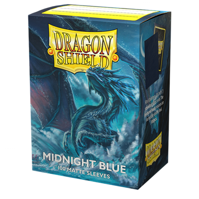 Dragon Shield Matte Sleeves - Midnight Blue (100 Sleeves)