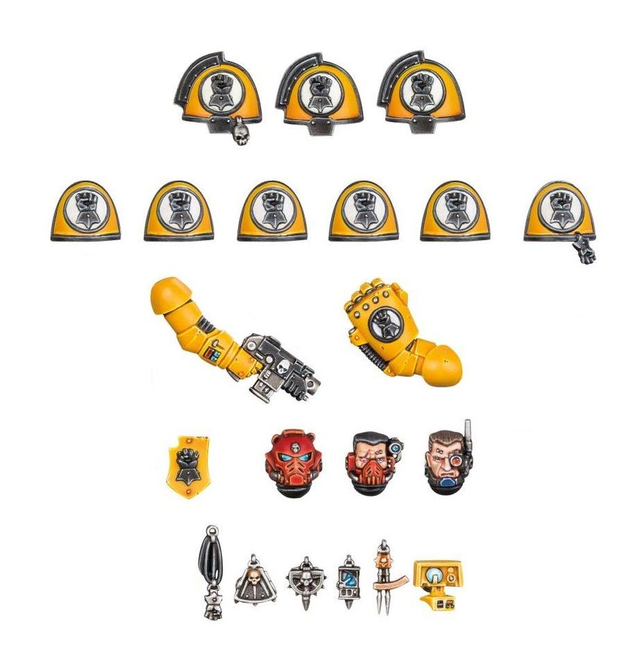Warhammer 40.000 - Space Marines - Kampfpatrouille: Imperial Fists (73-557)