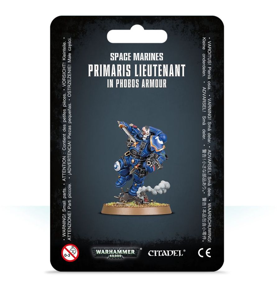 Warhammer 40.000 - Space Marines - Lieutenant in Reiver Armour - 48-64