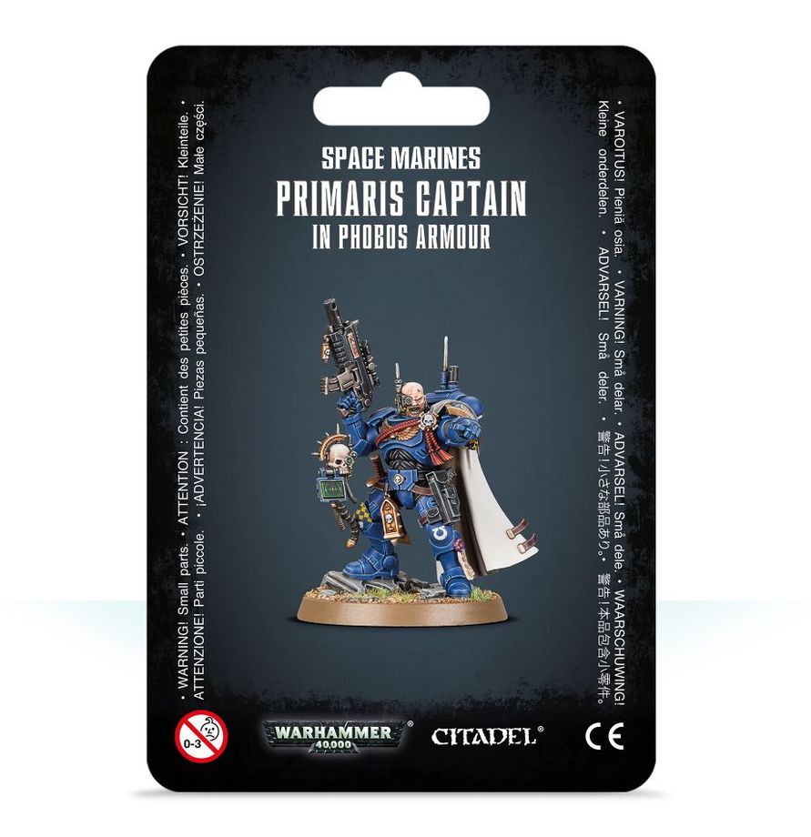 Warhammer 40.000 - Space Marines - Captian in Phobos Armour - 48-68