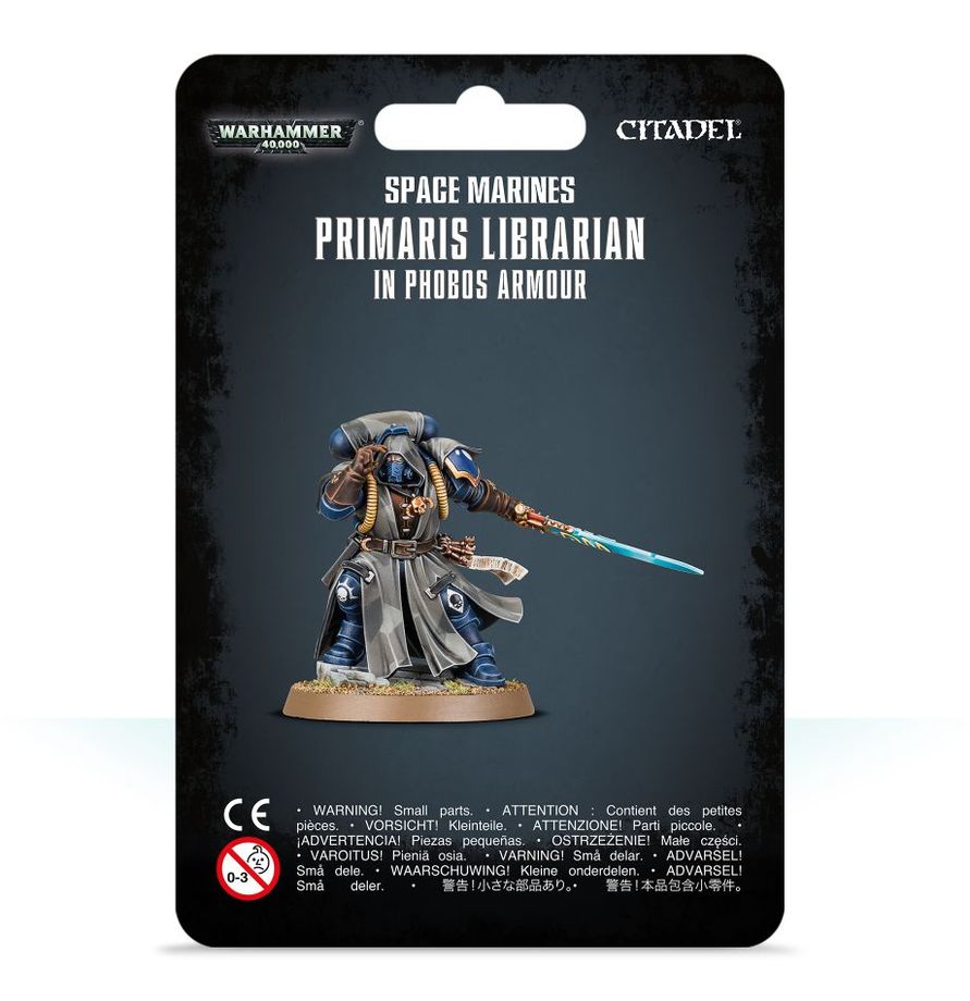 Warhammer 40.000 - Space Marines - Librarian in Phobos Armour - 48-67
