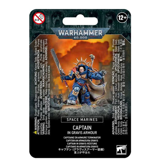 Warhammer 40.000 - Space Marines - Captain in Gravis Armour - 48-70