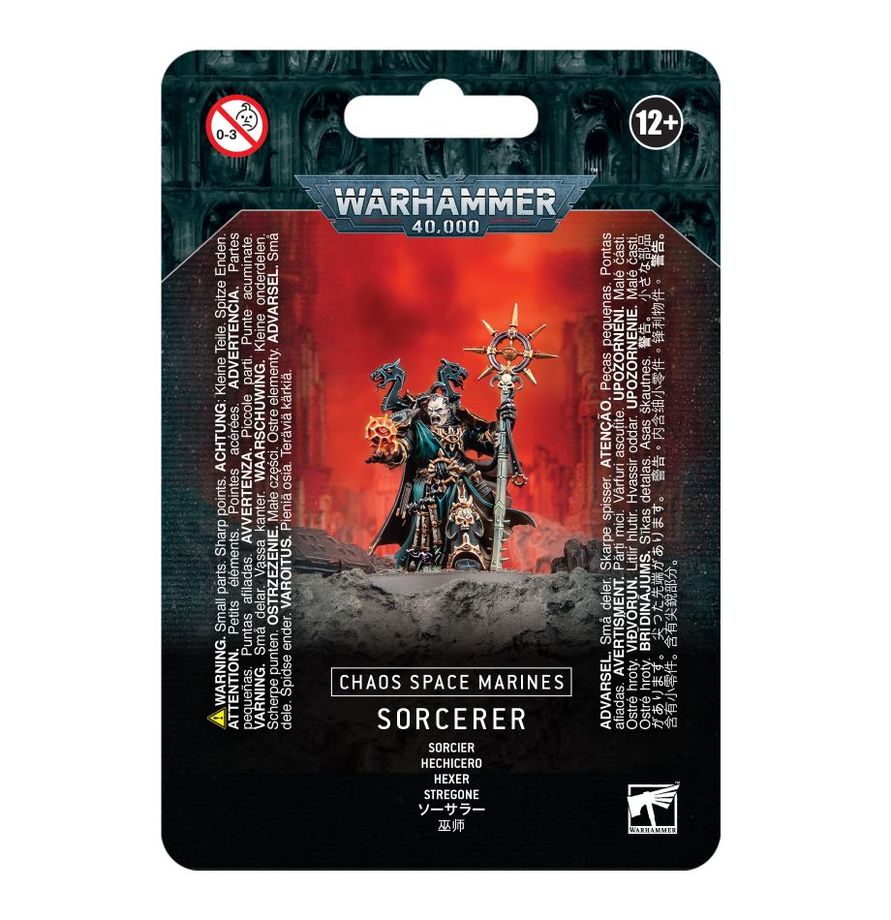 Warhammer 40.000 - Chaos Space Marines - Chaos Space Marine Sorcerer - 43-69