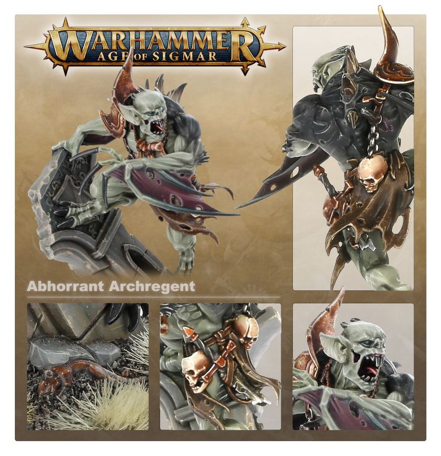 Warhammer Age of Sigmar - Flesh-Eater Courts - Abhorrant Archregent (91-37)