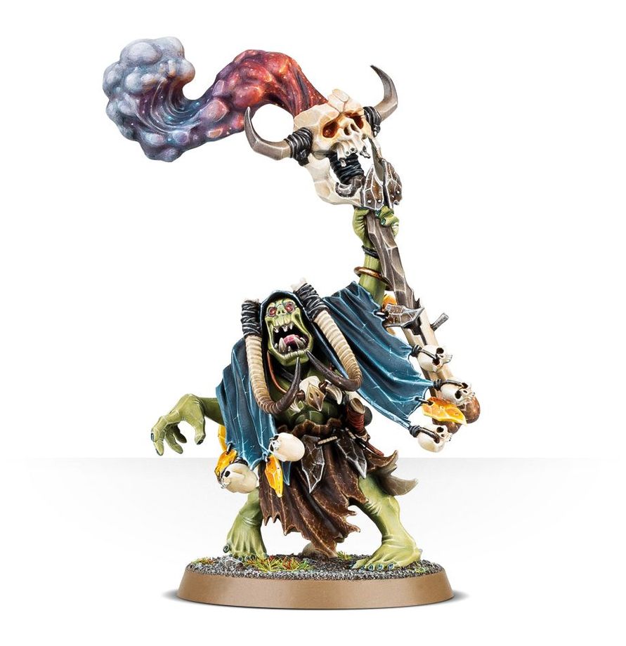 Warhammer Age of Sigmar - Orruk Warclans - Weirdnob Shaman (89-27)