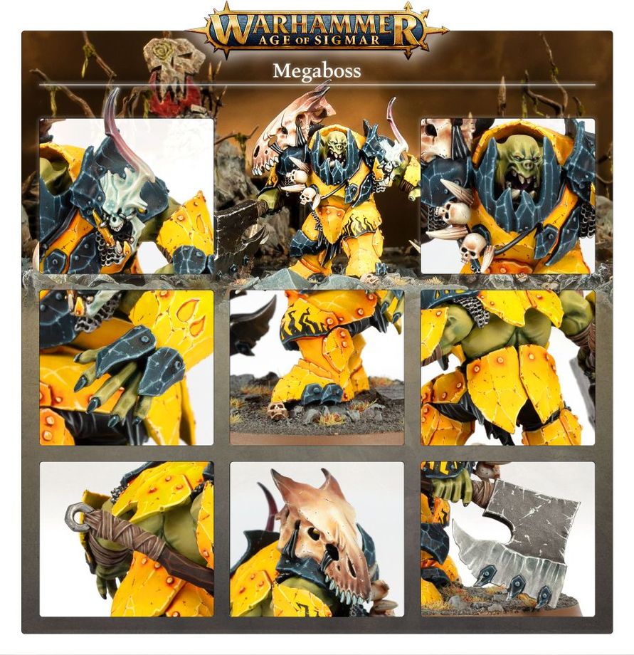 Warhammer Age of Sigmar - Orruk Warclans - Megaboss (89-26)