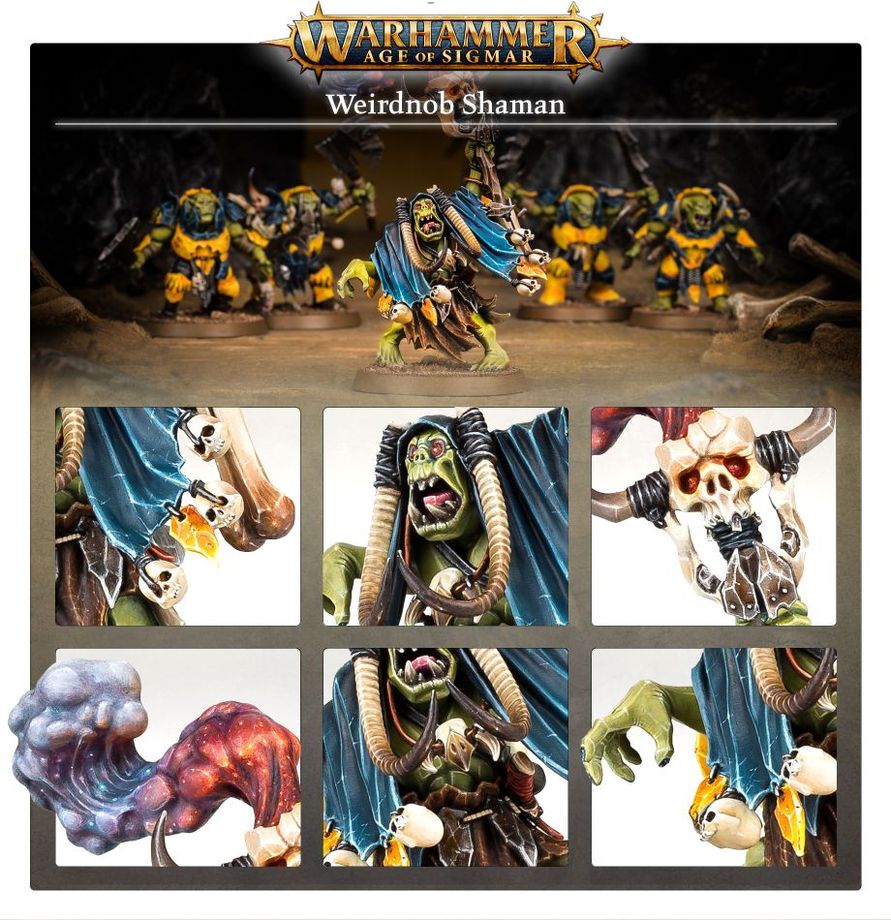 Warhammer Age of Sigmar - Orruk Warclans - Weirdnob Shaman (89-27)