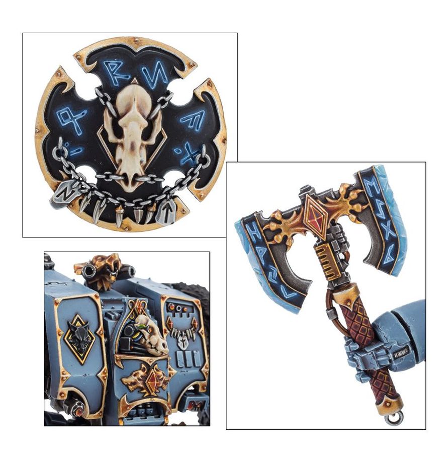 Warhammer 40.000 - Space Wolves - Space Wolves Venerable Dreadnaught (53-12)