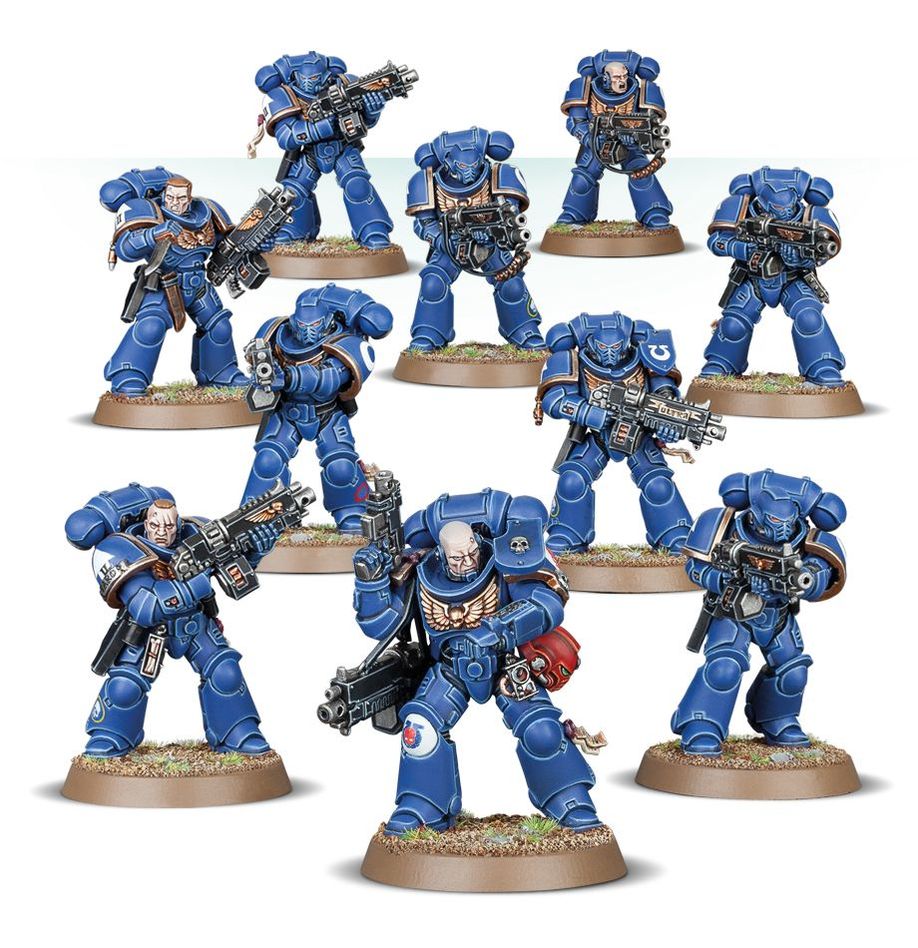 Warhammer 40.000 - Space Marines - Assault Intercessors (48-36)