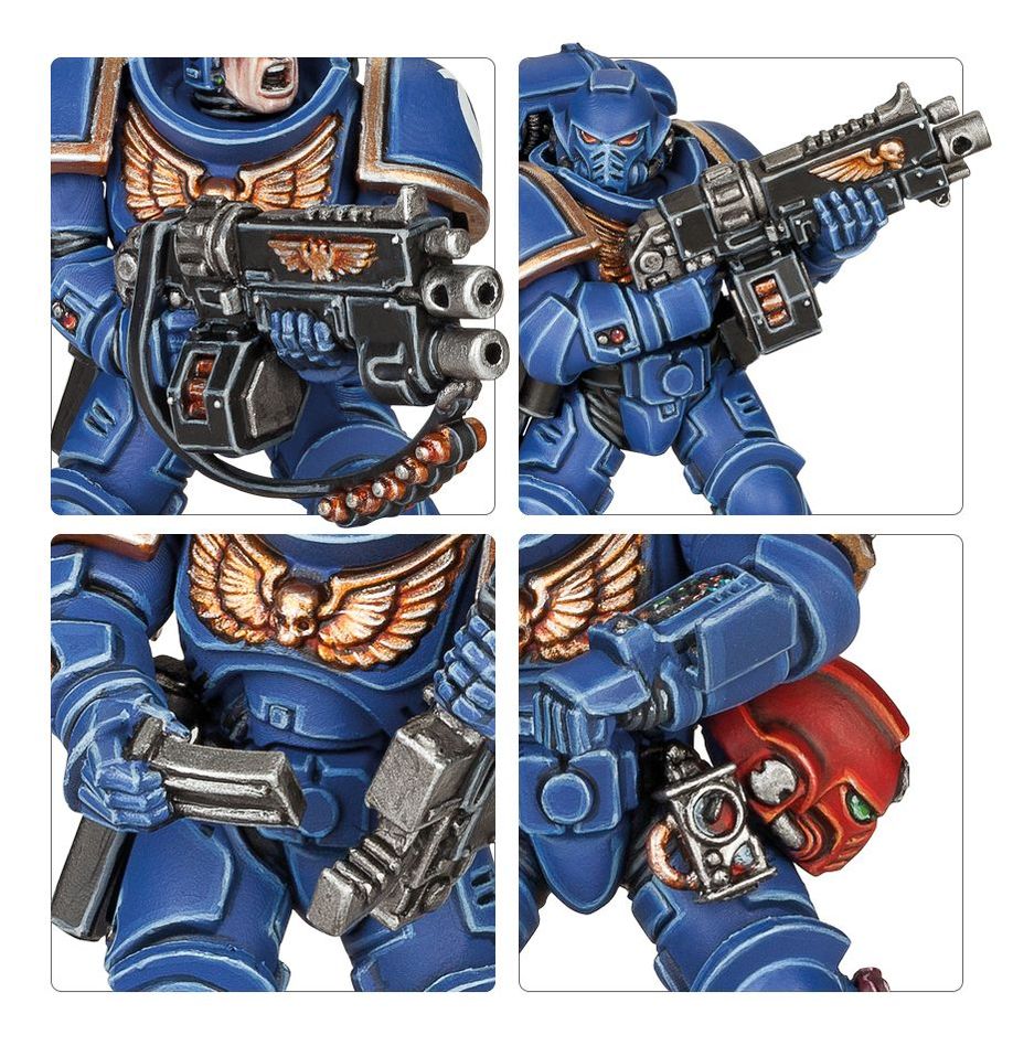 Warhammer 40.000 - Space Marines - Assault Intercessors (48-36)