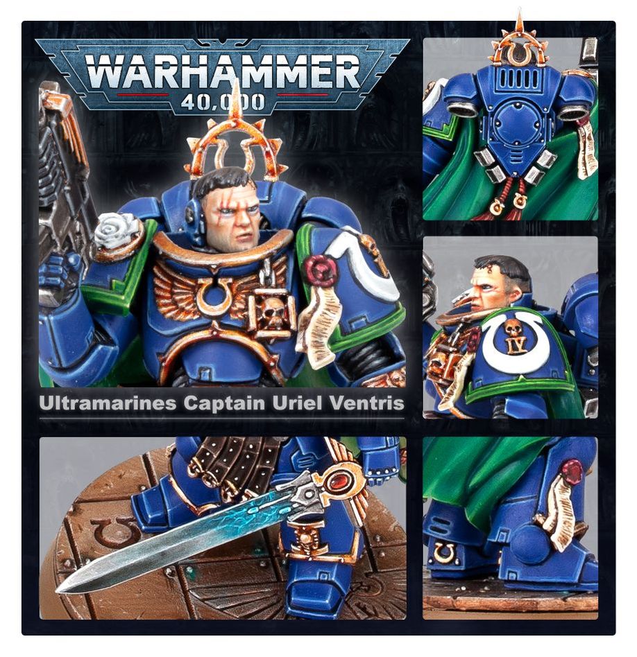 Warhammer 40.000 - Ultramarines Captain Uriel Ventris (99120101289)