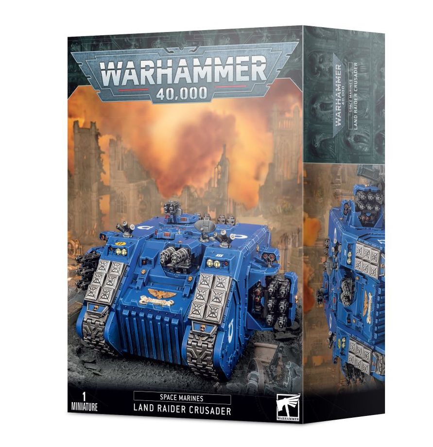 Warhammer 40.000 - Space Marines - Land Raider Crusader - (48-30)