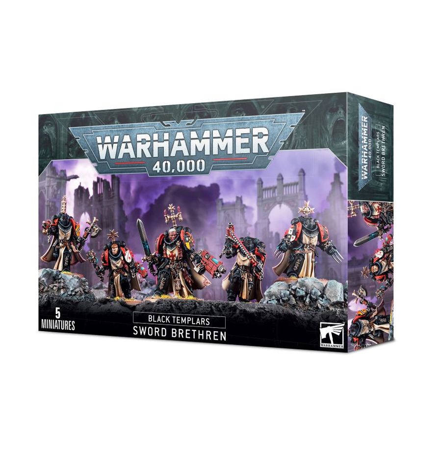 Warhammer 40.000 - Space Marines - Black Templars -  Sword Bretheren (55-44)