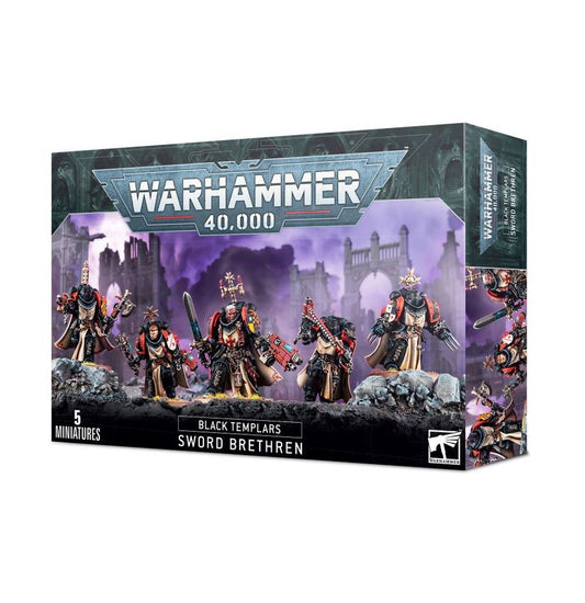Warhammer 40.000 - Space Marines - Black Templars -  Sword Bretheren (55-44)