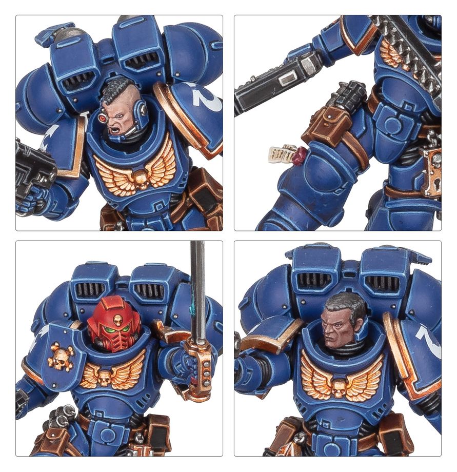 Warhammer 40.000 - Space Marines - Assault Intercessors with Jumppack (48-13)